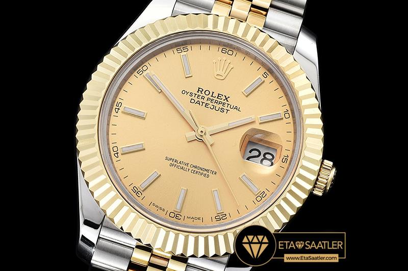 R2DJ0220A - DJ2 41mm Jub Flt YGSS Gold Stick BP Swiss 2836 01.jpg modelleri R2DJ0220A - DJ2 41mm Jub Flt YGSS Gold Stick BP Swiss 2836 - 01.jpg